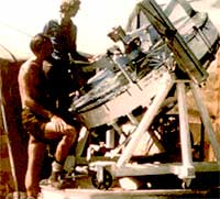 photo, Dr. John D.G. Rather's solar eclipse expedition to Kenya, 1973